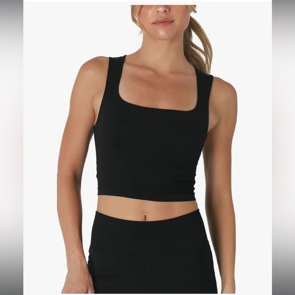 NIKIBIKI Women Seamless Clean Line Square Neck Crop Top - Picture 1 of 3